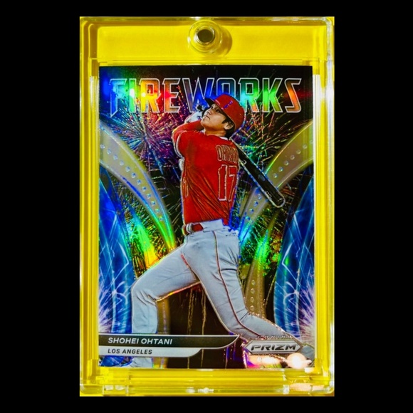 SOLD 🔥SHOHEI OHTANI REFRACTOR PRIZM INSERT BASEBALL CARD SP - LA DODGERS MVP - Picture 5 of 9